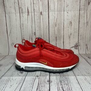 NIKE AIRMAX 97 QS OLIMPIC RINGS RED C13708-600 SIZE 8 MEN